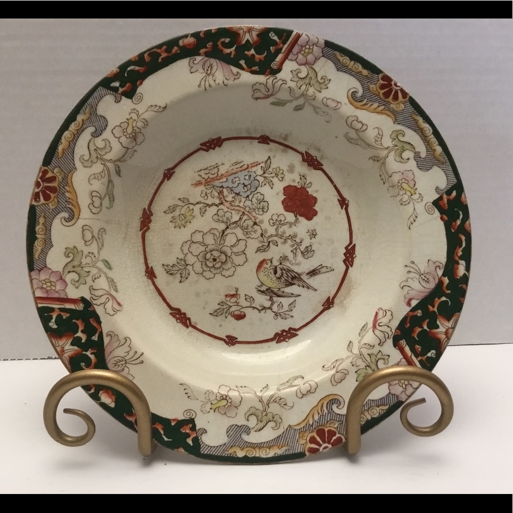 Antique ashworth brothers Hanley England ironstone